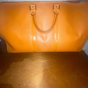 Authentic Louis Vuitton Keepall 45 Brown Epi